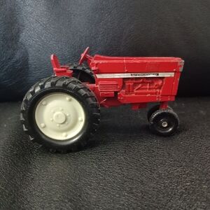 Red Metal Toy Farm Farming Tractor